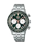 Seiko Herren-Sport-Chronograph, 38 mm, dunkelgrün, Sportlich