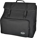 Steinbach Akkordeontasche für 72 Bass Akkordeon mit Schultergurten Trageriemen, wasserabweisend, 10mm gepolstert, Akkordeon Gigbag, Tragetasche für Akkordeon