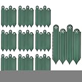 Landschaftseinfassung, Beeteinfassung, dekorativer Schutzzaun für Rasen, Terrasse, Straßenfertiger, Garten, Hof, Blumenbeete