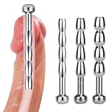 BDSMJOY Harnröhren Dilatatoren Set,Dilator Harnröhre Hohl Edelstahl,erotisches Plugs Sexspielzeug für Männer Solo,Penis Plug Katheter Harnröhre Sounding Prostata Stimulation (Original)