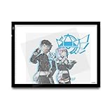 HUION A3 Leuchtkasten 48 x 36 cm Professioneller Ultra Slim Lightpad zum Zeichnen stufenlose dimmbare Leuchtkasten Tragbare LED Leuchtplatte für Malen Animation Skizzierung