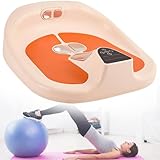 Beckenbodenmuskeltrainer für Frauen und Männer, EMS-Kegelstuhl, magnetischer Beckenboden Pulstrainer zur Erholung nach der Geburt, Prostataprobleme bei Männern - 5 Intensitätsstufen und 38–44 °C