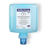 Hartmann Sterillium® Gel pure Hände-Desinfektionsgel 85% Ethanol, 1 Liter Überkopf-Flasche für CleanSafe Spender