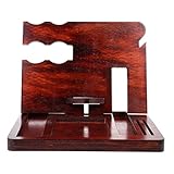 ROMISBABA Multifunktionales Holzhörer-bracket-armband Organizer Lagerregal