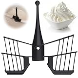 Thermomix Zubehör Rührer Mixer,Schmetterling Rühraufsatz Für Thermomix Tm5 Tm6 Tm31,Küchenmaschine Ersatzteile,Thermomix Rühraufsatz,Thermomix Schmetterling,Rühraufsatz Thermomix(Schwarz)