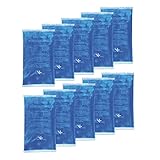 KK Kalt-Warm Kompresse 9 × 16 cm – 10er-Pack Wiederverwendbare Therapie-Kompressen für Kälte- & Wärmeanwendungen bei Prellungen, Verstauchungen, Gelenk- & Zahnschmerzen, Rücken, Schulter
