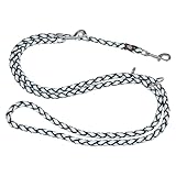 TRIXIE Hundeleine Cavo V-Leine S–M, 2,00 m ø 12 mm in schwarz - verstellbare Leine mit reflektierenden Elementen - für kleine bis mittelgroße Hunde - 135801