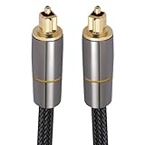 Glasfaser -Audiokabel, OPTICAL AUDIO Kabel | Optisches Audiokabel mit mehreren Channel,Lautsprecherversorgungen, Signalausgangskabel für Stereoanlagen, Verstärker