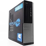 Desktop-Computer SFF Dell Optiplex 3010 i3 3,3 GHz DDR3 HDMI VGA DVD-RW Windows 10 Home Workstation SmartWorking PC fest (Generalüberholt) (ohne USB-WiFi-Antenne, 8 GB RAM SSD 120 + HDD 500 GB)