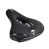 Karcore Fahrradsattel, Fahrradsitz, Hohl und Ergonomischer Fahrradsattels mit Gepolsterter Memoryschaum, Bequem, Atmungsaktiv, Geeignet für Herren Damen MTB/ Rennrad Sattel