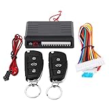 Bediffer Auto-Zentralverriegelung Universal-Fernbedienungs-Keyless-Entry-System mit Fernbedienungskit für Kofferraumfreigabe