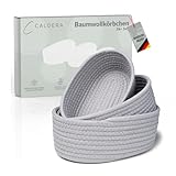 CALDERA® Elegante Körbchen im 3er-Set als Wickeltisch Organizer, perfektes Wickeltisch Zubehör für junge Familien, stilvolle kleine Körbe als Wickelkommode Organizer, Utensilo für Wickelartikel