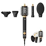 Supgaliy Airstyler 5 IN 1, Ionen Haartrockner mit Diffusor, Haarstyler Set mit Lockenstab Automatisch,Warmluftbürste,Glättbürste,Haarglätter Bürste