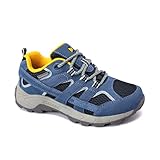 Merrell Moab Kdz Wanderschuh für Kinder, unisex, blau / grau, 6.5 Big Kid