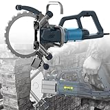 Ringsäge, elektrische bürstenlose Kreissäge 8800 W zum Schneiden von Stahlbeton, Mauerwerk und Naturstein. Hochfrequenz-Schnitttiefe 270 mm,2blade