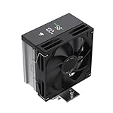 TZMRIT AF401 DGT CPU Kühler mit Display, 12CM 1600RPM 65.6CFM 4PIN PWM Lüfter, für Intel LGA 1700/1200/115X/1851, für AM4/AM5(AF401)