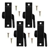4 PCS -Fensterschärfen -Sperrs -Zink -Legierungs -Fensterverriegelungsersatz mit der Schraube, die die SASH -Schloss für zusätzliche Sicherheit für Heimbüros