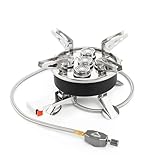 Portable stove, Widesea Camping Tourist Brenner Gasherd Kochgeschirr Tragbarer Ofen Picknick Grill Tourismusbedarf Outdoor-Erholung,Outdoor camping