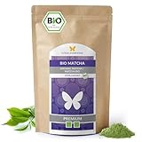 200g BIO Matcha PREMIUM, 100% Matcha-Tee ohne Zusätze, nach traditioneller Art in Steinmühlen gemahlen