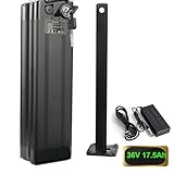 e Bike Akku 36V 250W 350W 500W Geeignet für Klappräder – Lithium-Ionen-Akku für MiFa, Rex, Prophete, Aldi, XH370-10J, Zhenlong/ZL1010-F Elektrofahrräder (mit Ladegerät)