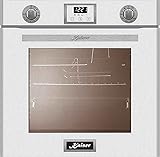 Kaiser EG 6374 W Einbau Gasbackofen Autark/ 79L/ Gas Backofen/Umluft Unterhitze Grill Drehspieß/Einbaubackofen, Weißglas/Gas Herd mit Selbstreinigung/Gas-Control/Erdgas und Propangas
