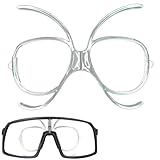 Whnbuij Rezept Skibrillen RX -Einsätze - Skibrilleneinsatzadapter, Optischer Adapter | Professionelles Bieger -Goggle -Zubehör passt in die meisten erwachsenen Schneebrillen.