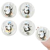 Taschenwärmer Wiederverwendbar, 4 Stück Taschenwärmer Kinder, Handwärmer für Unterwegs, mit Tollen Motiven, Wärmepad für Kalte Tage und für Unterwegs