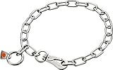 Sprenger Hundehalskette mit Sprenger Haken aus Edelstahl 3mm I Größe individuell einstellbar I Halskette, 45 cm