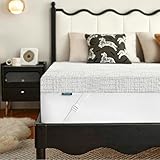 Bacalar® Matratzen Topper 90x200cm H2 H3, 7CM Matratzentopper 90x200 Gelschaum, Gel Mattress Topper 90x200cm für Boxspringbett Schlafsofa mit 120 Tage Probeschlafen