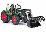 bruder 03041 - Fendt 936 Vario mit Frontlader - 1:16 Fahrzeuge, Traktor, Trecker, Schlepper, Bulldog, Landwirtschaft, Bauernhof, Forstwirtschaft, bworld, Anhänger