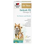 Doppelherz Gelenk Öl für Katzen und Hunde - Mit essentiellen Omega-3 Fettsäuren + Chondroitin - 250ml