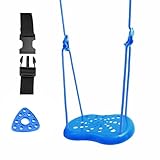 Toys Kind Kinderschaukel Outdoor Indoor - Schaukel Kinder für Garten - Schaukelsitz mit Verstellbarem Seil - Schaukelbrett Brettschaukel für Kinder zum Schaukeln - Kinder Schaukel Outdoor (Blau)