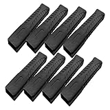 Sosoport 8 Stück Griffabdeckung Für Klauenhammer Protokoll Loch Schrauben Stufenbohrer Maschine Spitzhacke Formel Bausatz Halbmond Vize Schlacke Geräte Leistung Hartmetall Luft Black Gummi