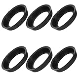 Ciieeo 6 Stück Pack Dichtungsmanschetten für Handwasserpumpen aus Elastischem Gummi Auslaufsicher Verschleißfest Kompatibel mit Ländlichen Brunnen und Notwasserversorgung