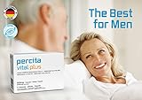 Percita Vital Plus – Vitalität für Männer I Das natürliche Hilfsmittel für den Mann mit Ginseng, wilder Yam & Vitaminen I Hochdosierte Kapseln I Rezeptfrei I 5 Kapseln à 500 mg Wirkkomplex