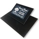 Generisch Grabstein XXL Set 60x40cm Bodenplatte / 40x30cm STützplatte / 30x20cm Marmor Oberplatte Urnengrabstein mit Inschrift und Stützen zur Plattenaufrechtstellung KD17 (mit Marmor Oberplatte)