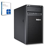 Lenovo ThinkSystem ST50 Server – Intel Xeon E-2224G CPU, 32 GB ECC RAM, 2×1 TB SSD, Win Server 2025 Standard (Generalüberholt)
