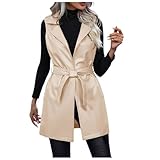 Kunstlederjacke Damen Wasserdicht Lederjacke, Leichte Winddicht Jacke Winter Langarm Biker-Style Sportlich Jacken Steampunk Motorrad Jacket Damenjacke Biker Lederblazer Leather Pilotenjacke