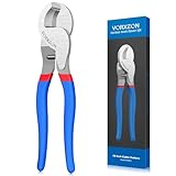 VORXEON Kabelschere Kabelschneider 240mm/9.5in Drahtschneider für Aluminium Kupfer Kabel Geeignet zum Schneiden von Drähten von 0-70 mm² (kleiner als AWG2/0)