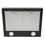 Unterbau-Dunstabzugshaube Umlufthaube Umluft Abluft 3 Leistungsstufen Küchen-Dunstabzugshaube Unterschrank mit LED-Beleuchtung 2000-2200RPM