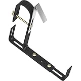 Emsa POETIC/EMSA - BASIC Blumenkastenhalter - Für Rundgeländer Bis 4,5 Durchmesser- Farbe Anthrazit - Tragkraft 25kg