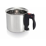 Beka Simmertopf 1,7L Doppelwändiger Spezialgriff Mit Wasserstandanzeige. Geeignet Für Alle Herdarten, Inkl. Induktion. Topf, Edelstahl, rostfreier Stahl, 16 cm