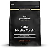 100% Micellar Casein | CHOCOLATE SILK | von THE PROTEIN WORKS |1kg | Perfekter Shake zur Regeneration über Nacht