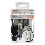 Lascal 19211 Universal Kupplung BuggyBoard, Schwarz [Schraubenfarbe - grau]