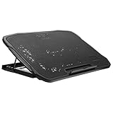 DOITOOL 1 Stück Kühlkörper Laptopständer Für Schreibtisch Laptop-ständer Computer-tastaturständer Kühler Stehen Notebook-kühler Für Zu Hause Kühlregal Für Notebooks Notizbuch Black Plastik