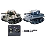 Dtaigou Kinder RC Panzer | Lehrreiches Kampfpanzer-Spielzeug - Interaktives Mini Fahrzeug für -Lernen Kinder Indoor Spielzimmer