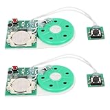 Bereich Soundmodul, 2PCS 25 Second Control Sound Chip Recorder -Recorder -Board mit doppelseitiger Klebeband