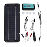 Solar-Erhaltungsladegerät – Solar-Ladegerät für Autobatterie | Solar-Batterie-Erhaltungsladegerät | Solar-Panel-Auto-Ladegerät | Ladeerhaltungsgerät