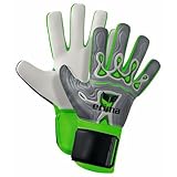 Erima Unisex – Erwachsene Flex-Ray New Talent 2.0 Torwarthandschuh (7222401), grau/Green, 9
