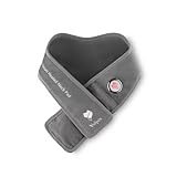 Vulpés NeckPad Pro - Kabelloses beheizbares Nackenkissen | Bei Nackensteifheit, Muskelverspannungen, Nackenschmerzen | Smartphonesteuerung | Graphen Wärmetechnologie | Nackenwärmer aus Deutschland